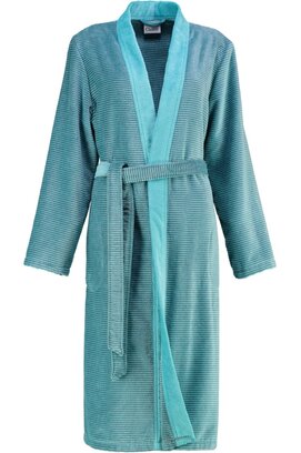 Cawo 6431 Velours Dames Badjas Kimono Turkis 36