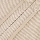 Cawö Cawö Badjas met capuchon en rits 6432   natur 46