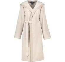 Cawö Badjas met capuchon 6425   natur 46