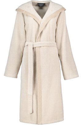 Cawö Badjas met capuchon 6425   natur 46