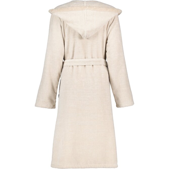 Cawö Badjas met capuchon 6425   natur 46 Cawö Badjas met capuchon 6425   natur 46