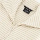 Cawö Cawö Badjas met rits 5317   beige 36