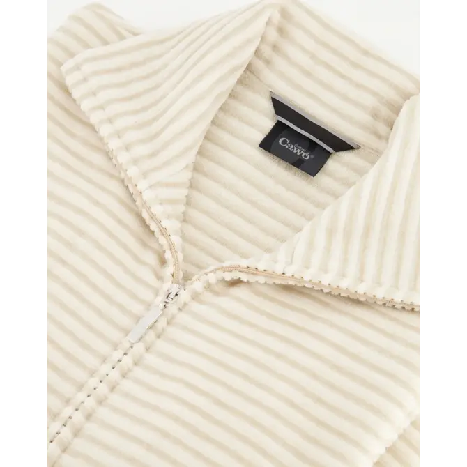 Cawö Badjas met rits 5317   beige 36 Cawö Badjas met rits 5317   beige 36