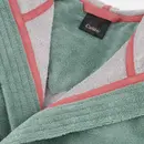 Cawö Cawö Badjas met capuchon 830 Doubleface  fjord 32/34