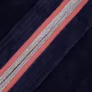 Cawö Cawö Badjas met capuchon 830 Doubleface  marine 32/34