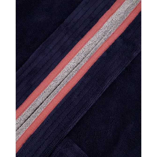 Cawö Badjas met capuchon 830 Doubleface  marine 32/34 Cawö Badjas met capuchon 830 Doubleface  marine 32/34