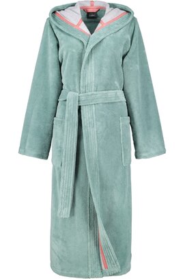 Cawö Badjas met capuchon 830 Doubleface  fjord 36/38