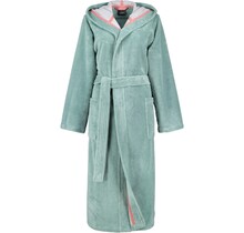 Cawö Badjas met capuchon 830 Doubleface  fjord 40/42