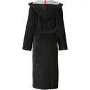 Cawö Cawö Badjas met capuchon 830 Doubleface lava 40/42