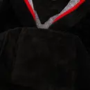 Cawö Cawö Badjas met capuchon 830 Doubleface lava 40/42