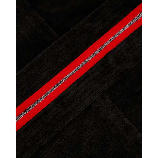 Cawö Badjas met capuchon 830 Doubleface lava 40/42