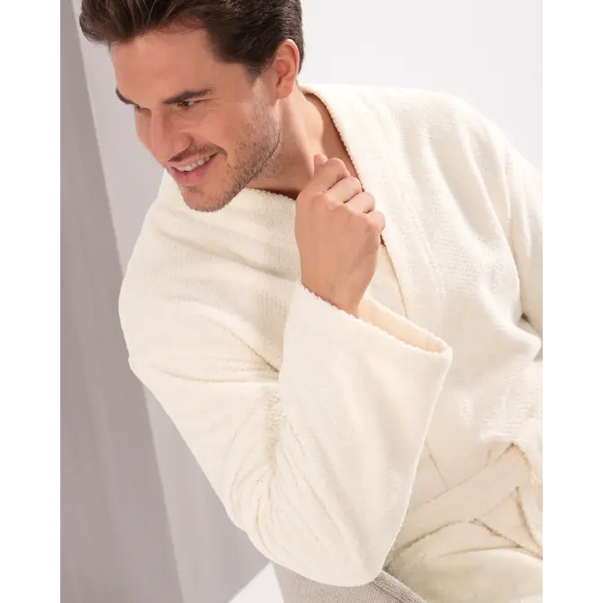 Cawo Heren Badjas 5622 natur S Cawo Heren Badjas 5622 natur S