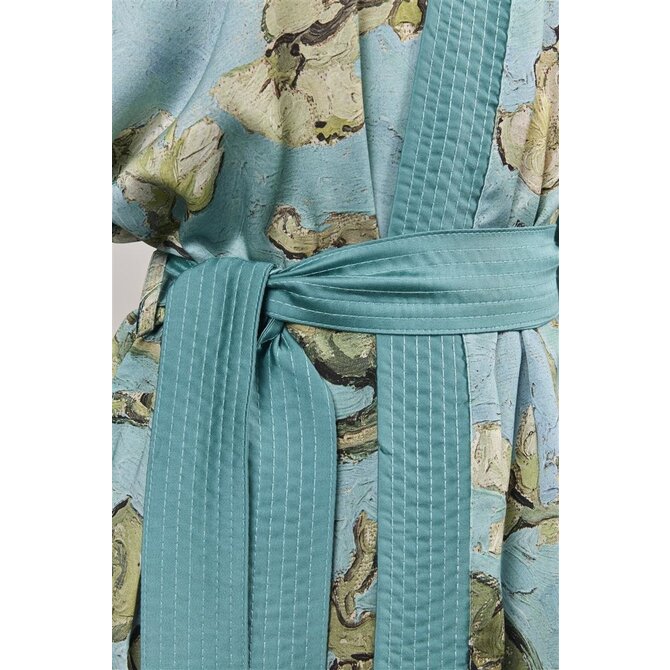Beddinghouse x Van Gogh Museum Almond Blossom Kimono - Blue S/M Beddinghouse x Van Gogh Museum Almond Blossom Kimono - Blue S/M