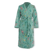 Pip Studio Les Fleurs Badjas - Groen XXL
