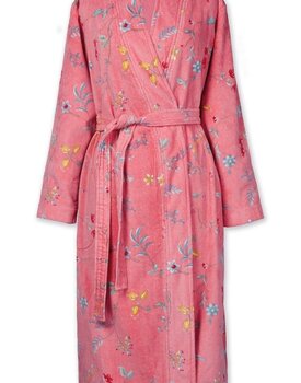 Pip Studio Les Fleurs Bathrobe Pink L