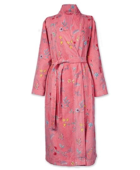 Pip Studio Les Fleurs Bathrobe Pink S