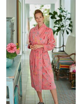 Pip Studio Les Fleurs Bathrobe Pink S