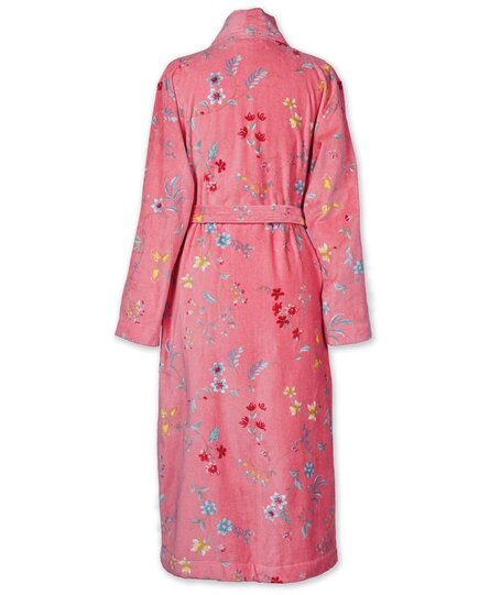 Pip Studio Les Fleurs Bathrobe Pink XS