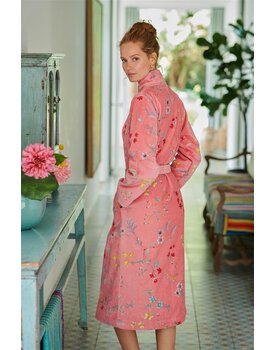 Pip Studio Les Fleurs Bathrobe Pink XS