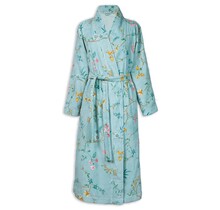 Pip Studio Les Fleurs Bathrobe Blue L
