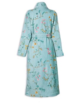 Pip Studio Les Fleurs Bathrobe Blue XL