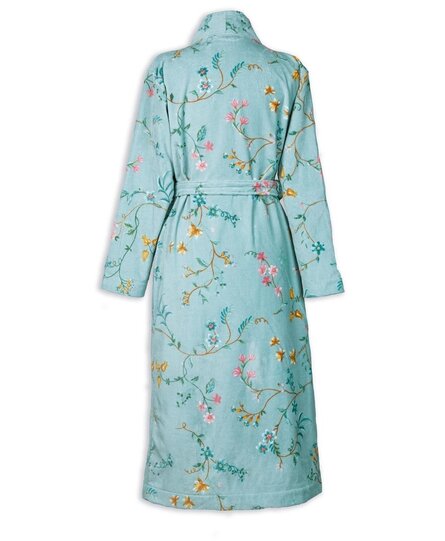 Pip Studio Les Fleurs Bathrobe Blue XL