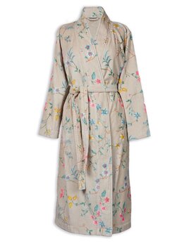 Pip Studio Les Fleurs Bathrobe Khaki XS