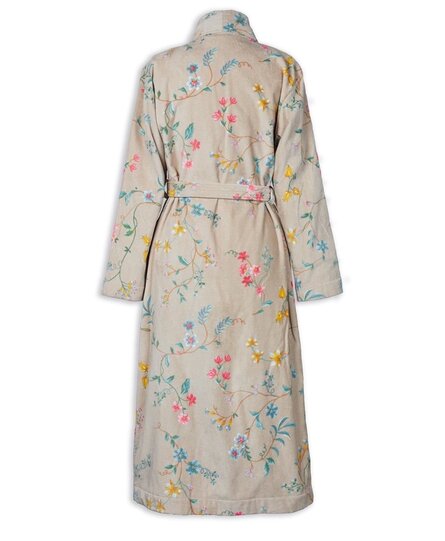 Pip Studio Les Fleurs Bathrobe Khaki XXL