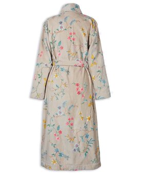 Pip Studio Les Fleurs Bathrobe Khaki S