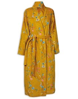 Pip Studio Les Fleurs Bathrobe Yellow XL