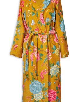 Pip Studio Good Evening Bathrobe Yellow L