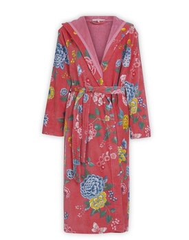 Pip Studio Good Evening Bathrobe Coral XS