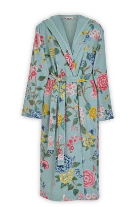 Pip Studio Good Evening Bathrobe Blue XS