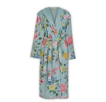 Pip Studio Good Evening Bathrobe Blue XL