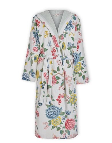 Pip Studio Pip Studio Good Evening Bathrobe White M afbeelding
