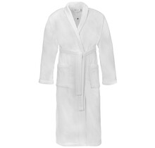 Vossen badjas Feeling Wit S