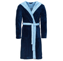 Vossen Badjas Poppy winternight/steelblue  XXL