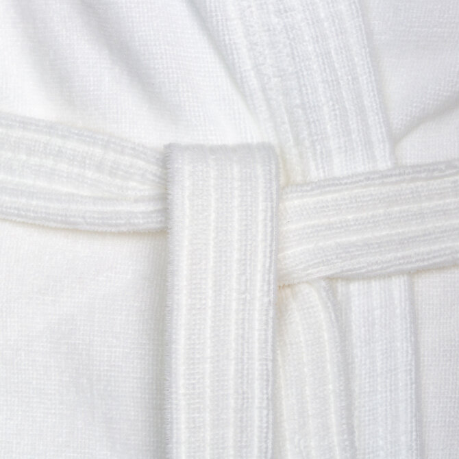 Vossen badjas Dallas white M Vossen badjas Dallas white M