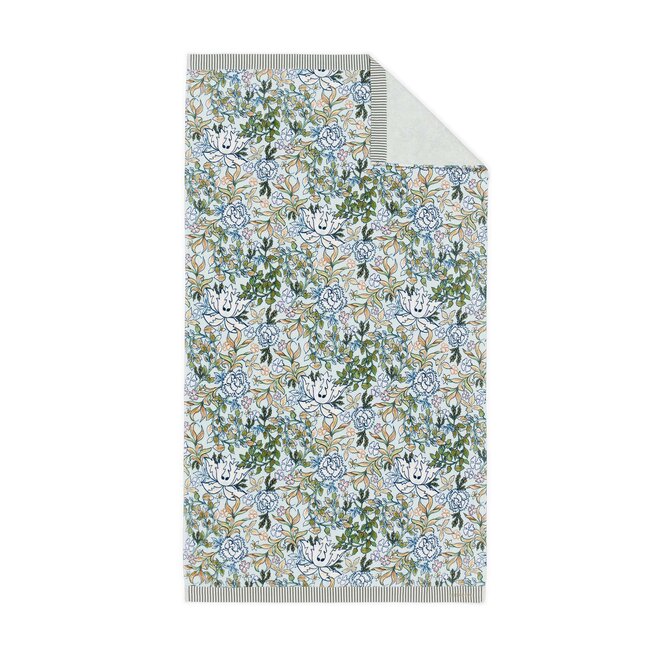 Essenza Ophelia Beach towel Hazy Blue 100x180