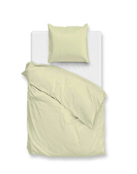 Zo! Home Percalle Dekbedovertrek 240x200/220 Aloe Green