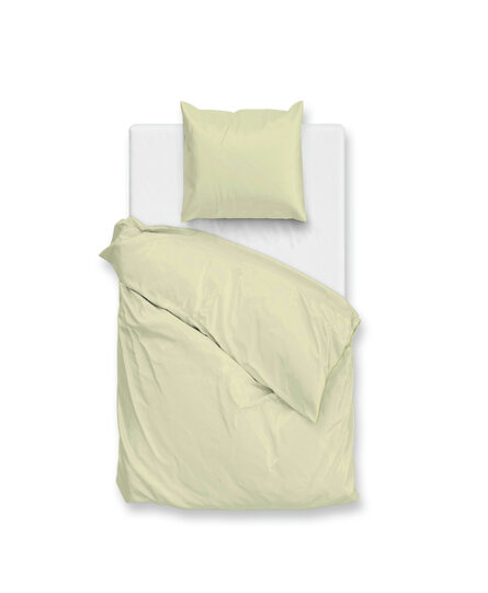 Zo! Home Percalle Dekbedovertrek 200x200/220 Aloe Green