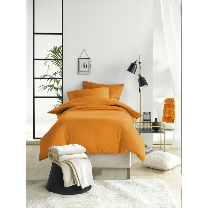 De Witte Lietaer dekbedovertrek Olivia Copper 240x200/220 De Witte Lietaer dekbedovertrek Olivia Copper 240x200/220