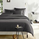 De Witte Lietaer De Witte Lietear dekbedovertrek Olivia Ebony 240x200/220
