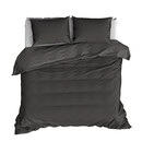 De Witte Lietaer De Witte Lietear dekbedovertrek Olivia Ebony 240x200/220