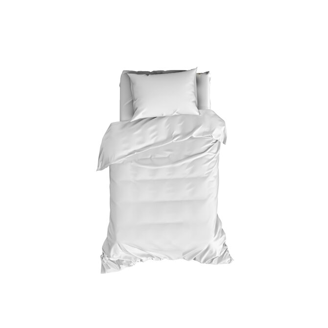 De Witte Lietear dekbedovertrek Olivia Wit 200x200/220 De Witte Lietear dekbedovertrek Olivia Wit 200x200/220