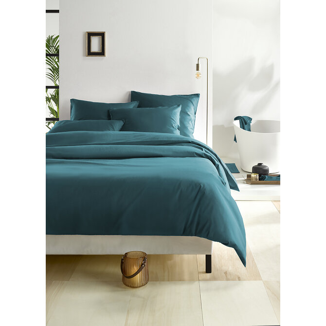 De Witte Lietear dekbedovertrek Olivia Lake Green 240x200/220