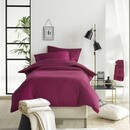 De Witte Lietear De Witte Lietear dekbedovertrek Olivia Beet Red 200x200/220