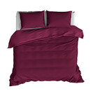 De Witte Lietear De Witte Lietear dekbedovertrek Olivia Beet Red 200x200/220