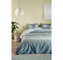 Beddinghouse Mels Dekbedovertrek Grey Green 200x200/220