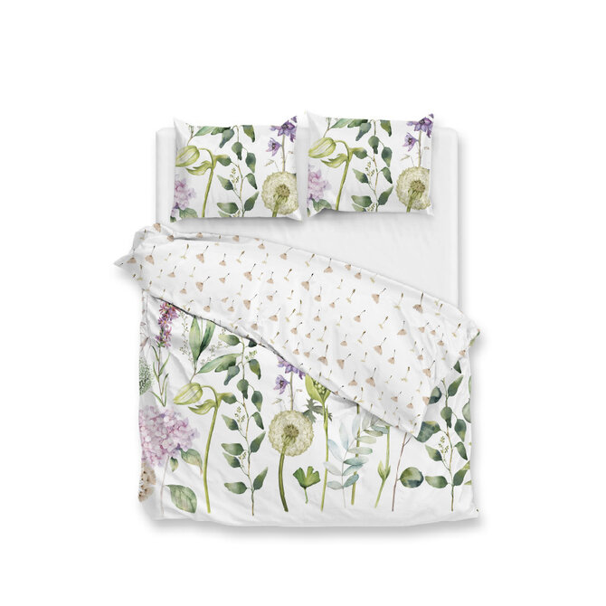 Dandelion Dekbedovertrek 200x200/220 White Dandelion Dekbedovertrek 200x200/220 White